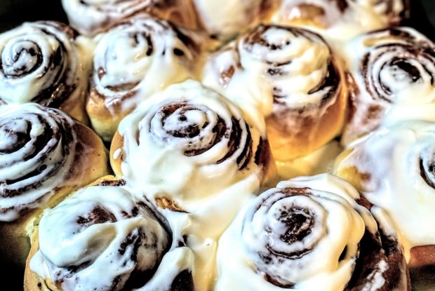 Булочки с корицей и с сырным кремом