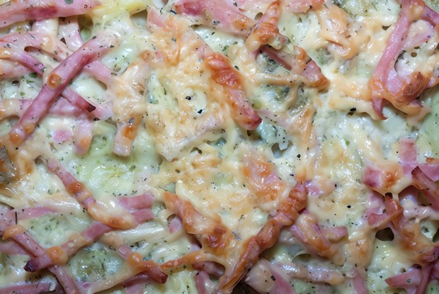 Сырная картофельная запеканка