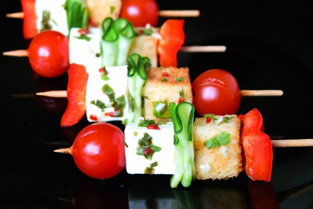 Сырные канапе