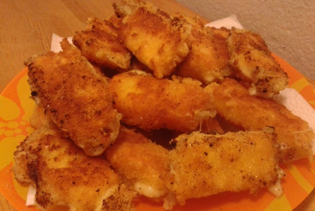 Сырные палочки в панировке