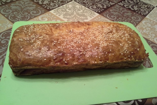 Сырный кекс