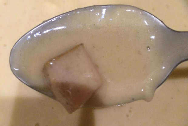 Сырный крем-суп с ветчиной