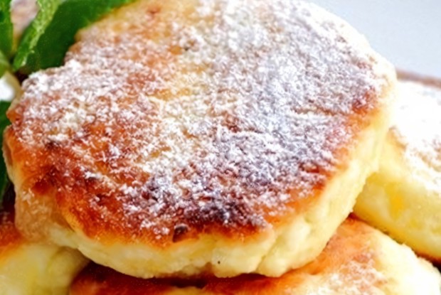 Сырники с яблоками