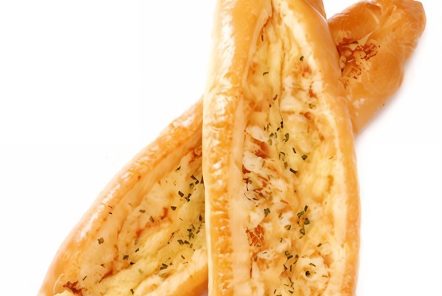 Сырно–чесночный хлеб с зеленью