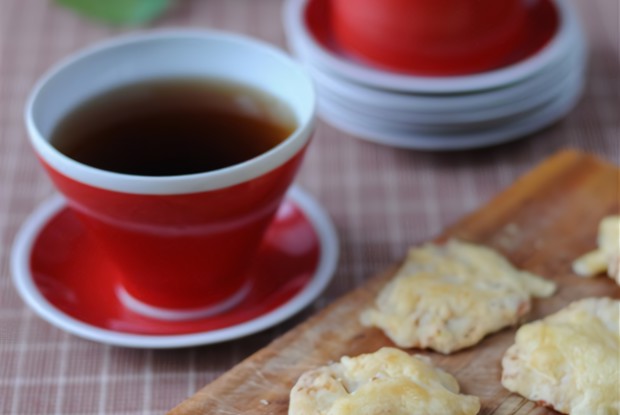 Сырное печенье к чаю