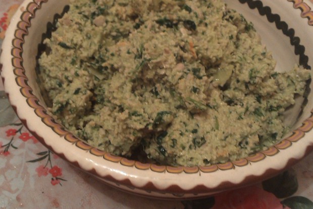 Сырой хумус из семечек