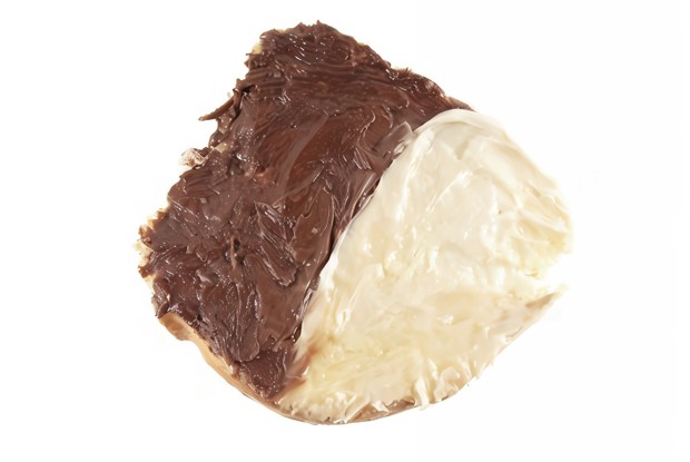 Сэндвич с творогом и шоколадом