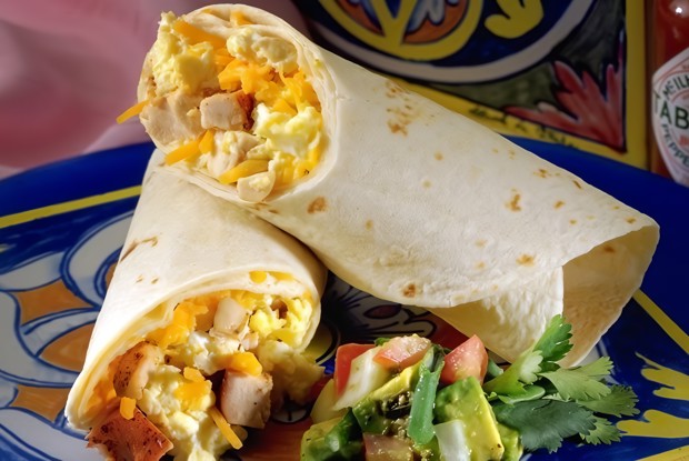 Скрэмбл с тортильей