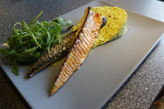 Скумбрия гриль