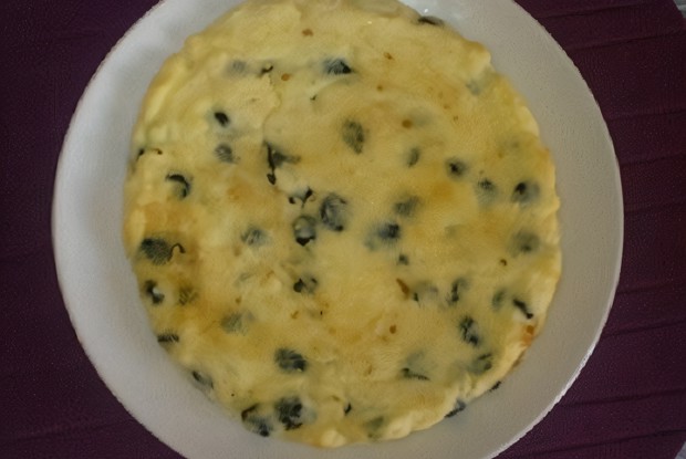 Сладкая творожная масса, запеченная в духовке