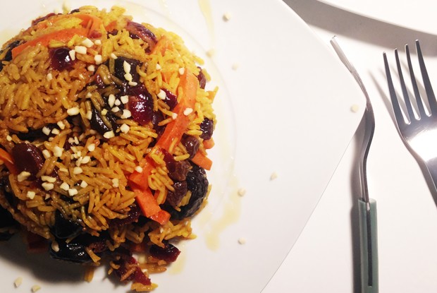 Сладкий плов по-индийски