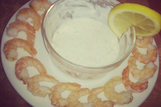 Сливочный соус для креветок