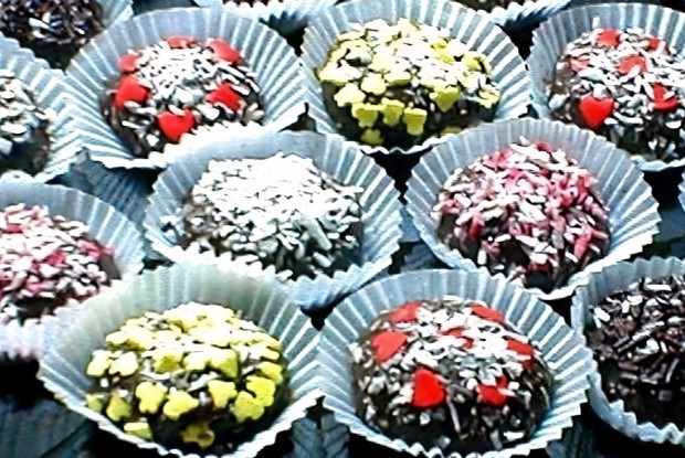 Сливочно-шоколадные конфеты