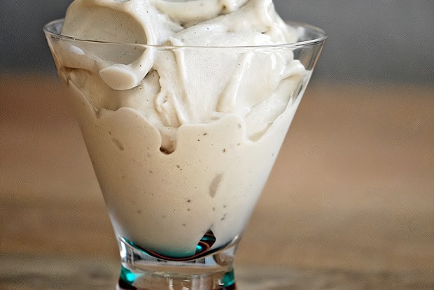 Сливочное банановое мороженое