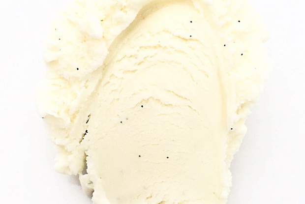 Сливочное мороженое с ванилью, ромашкой и бадьяном