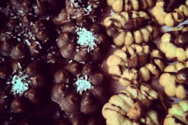 Сливочное печенье с лимонной цедрой