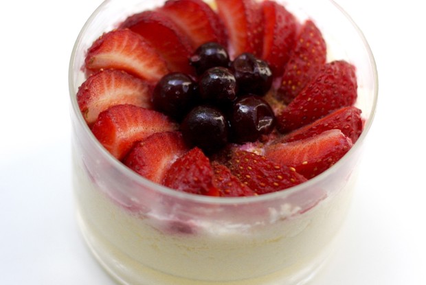 Сливочный мусс в микроволновке