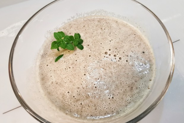 Сливочный суп-пюре из шампиньонов