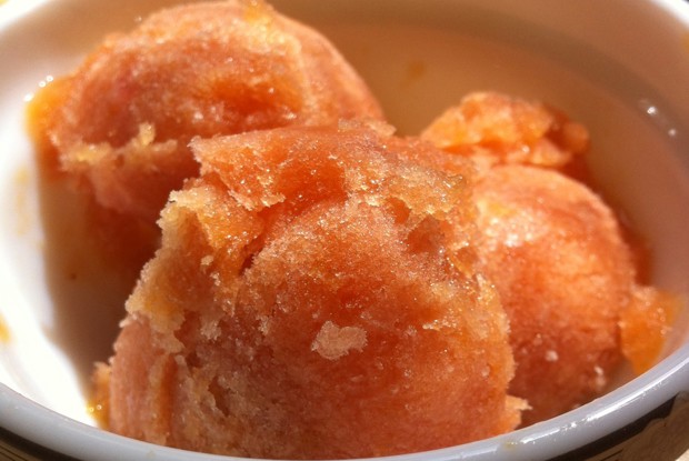 Сливовый сорбет