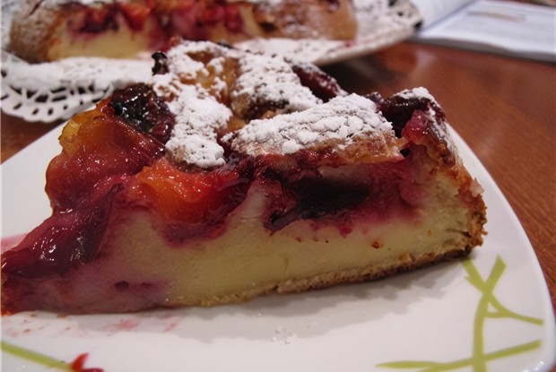 Сливовый торт