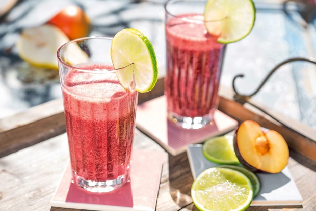 Сливово-грушевый смузи