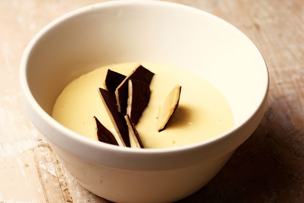 Сметанно-шоколадный крем