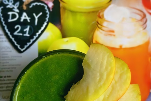 Смузи «Имбирное яблоко»