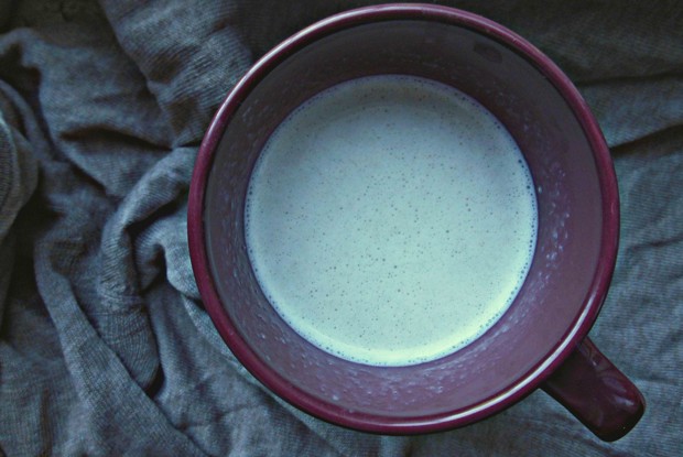 Смузи с бананом и овсянкой