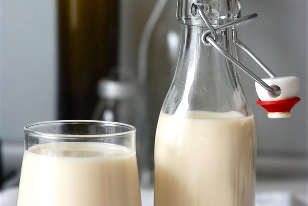 Соевое молоко на минеральной воде