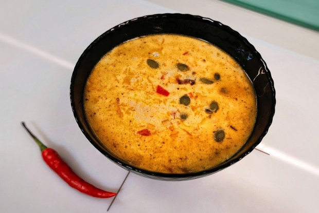 Согревающий тыквенный суп