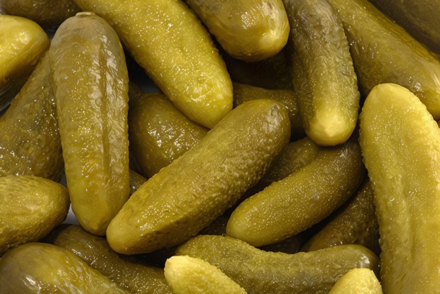 Соленые огурцы