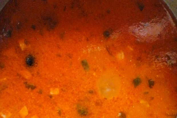 Солянка мясная с почками