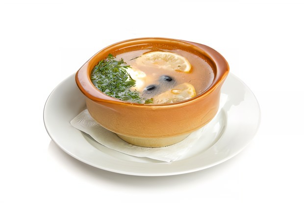 Солянка с сельдью, помидорами и сладким стручковым перцем