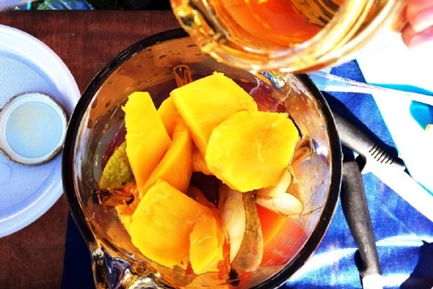 Солнечный смузи с медом