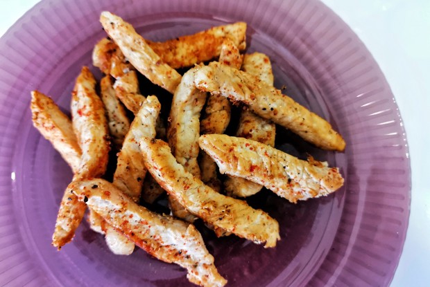 Соломка из свинины