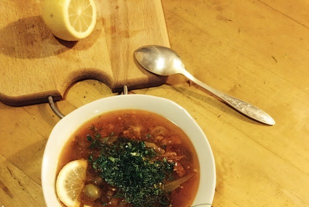 Солянка мясная с говядиной