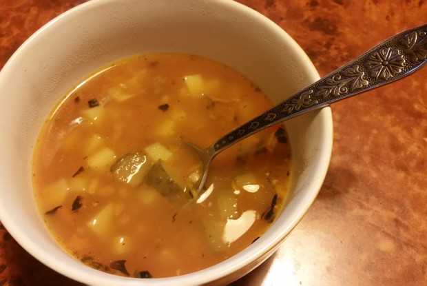 Солянка с тушенкой