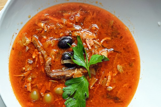 Солянка сборная мясная