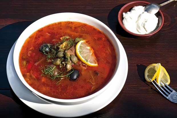 Солянка в мультиварке