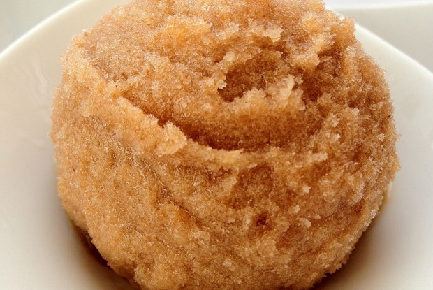 Сорбет из желтых слив