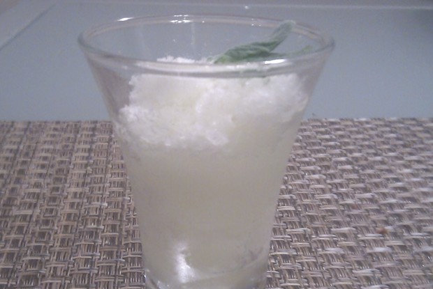 Сорбет с мелисой