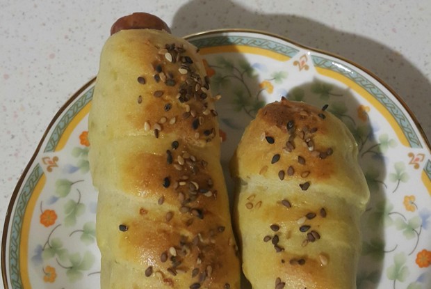 Сосиски в картофельном тесте