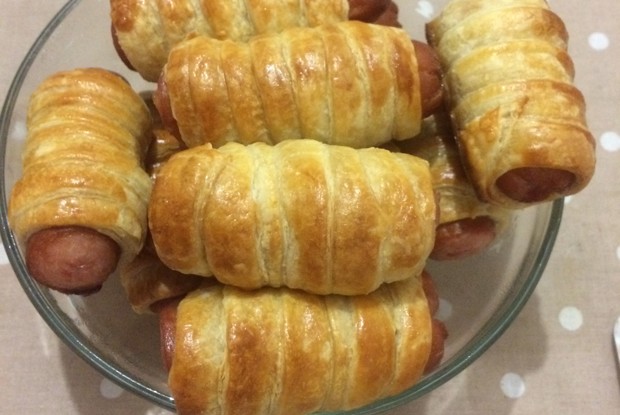 Сосисочные спиральки