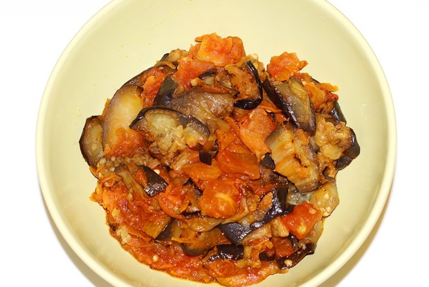 Соте из баклажанов