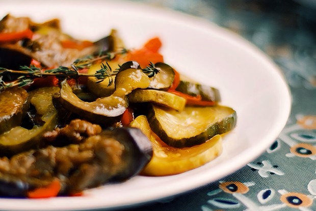 Соте из овощей