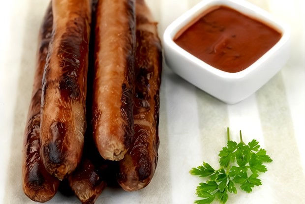 Соус барбекю с печеным чесноком и лимонным соком