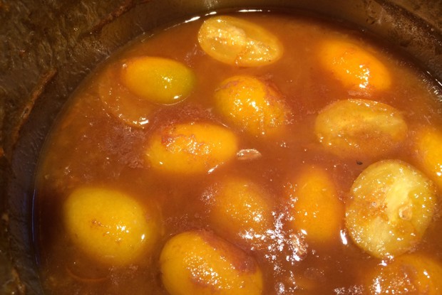 Соус для блинов с кумкватом