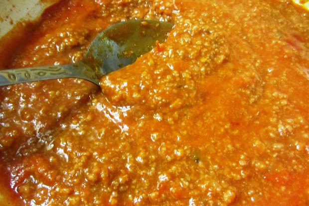 Соус для спагетти болоньезе