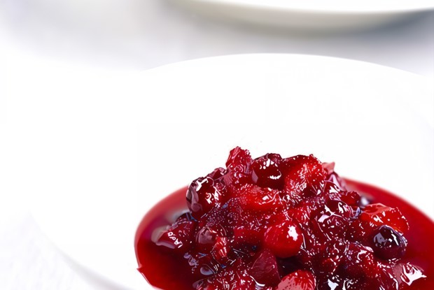 Соус из клюквы с кумкватом