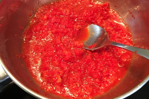 Соус из перцев чили